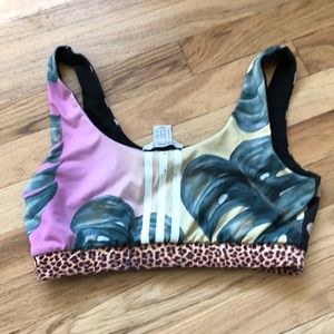 Farm Rio Adidas sports bra.